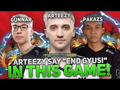 ARTEEZY SAY "END GYUS!" IN THIS GAME! | RTZ play on TINY MID vs GUNNAR and PAKAZS!