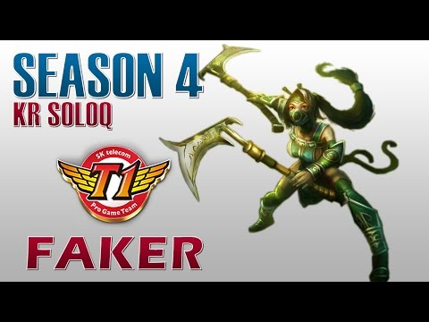 SKT T1 Faker - Akali vs Irelia - KR SoloQ