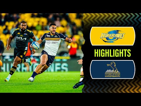 Super Rugby Pacific 2023 | Hurricanes v Brumbies | Rd 10 Highlights