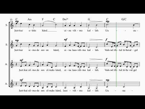 NOODINÄIDE - Vaiksel õhtul, tähevalgel (NAK)