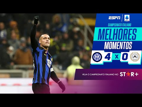 Gols e lances de Internazionale x Udineze