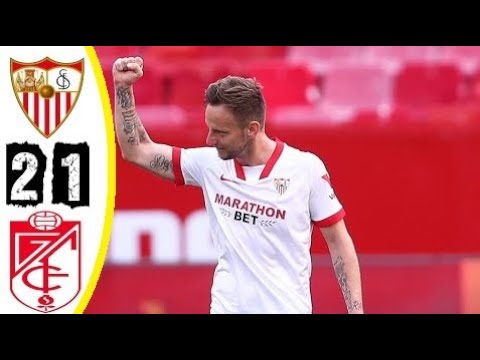 Sevilla vs Granada 2-1 La Liga  ● 25/04/2021 HD