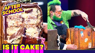 REAL Suitcase or REALLY Cake? 🧳 Is It Cake? | Netflix After School
