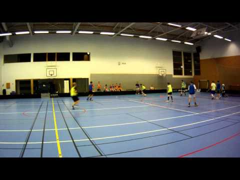 Träning, Partille IBS, P98, 2 mål Blå - Gul, 2012-02-01 HD