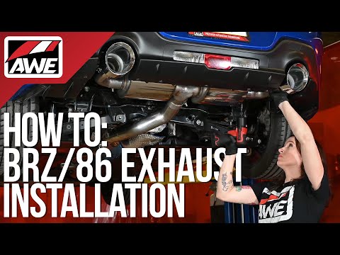 Install | BRZ/86 Exhaust Suite