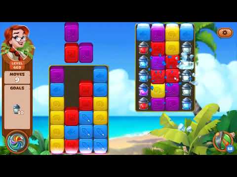 Lost Island: Blast Adventure - Level 469 (No Boosters) HD