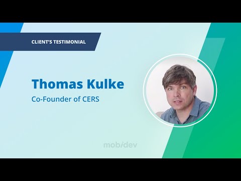 CERS - Customer Success Story (Thomas Kulke - Co-founder)