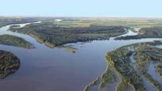 preview picture of video 'YELLOWSTONE AND MISSOURI RIVERS CONFLUENCE'