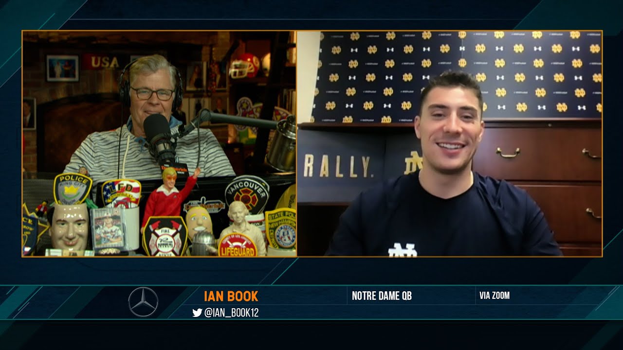 Ian Book on the Dan Patrick Show (Full Interview) 12/7/20