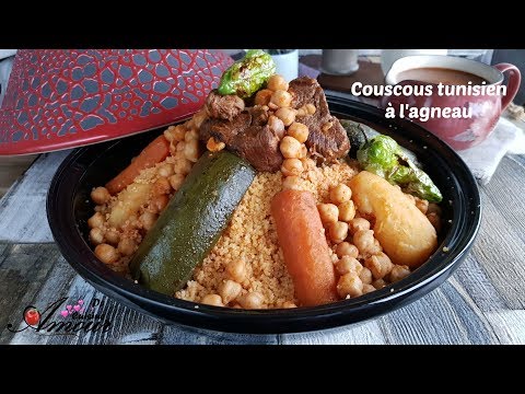 Tunisian couscous with donkey meat