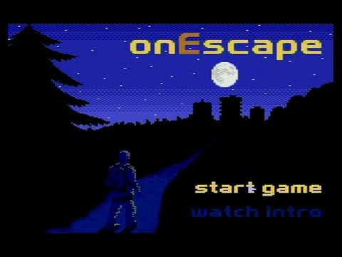 onEscape - A New Atari 8-bit Adventure Game