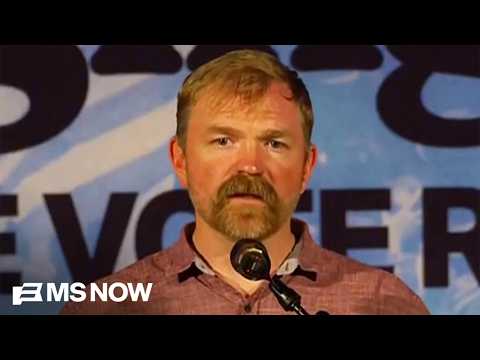 Dem. Sen. candidate Graham Platner speaks at Maine rally amid NYT report