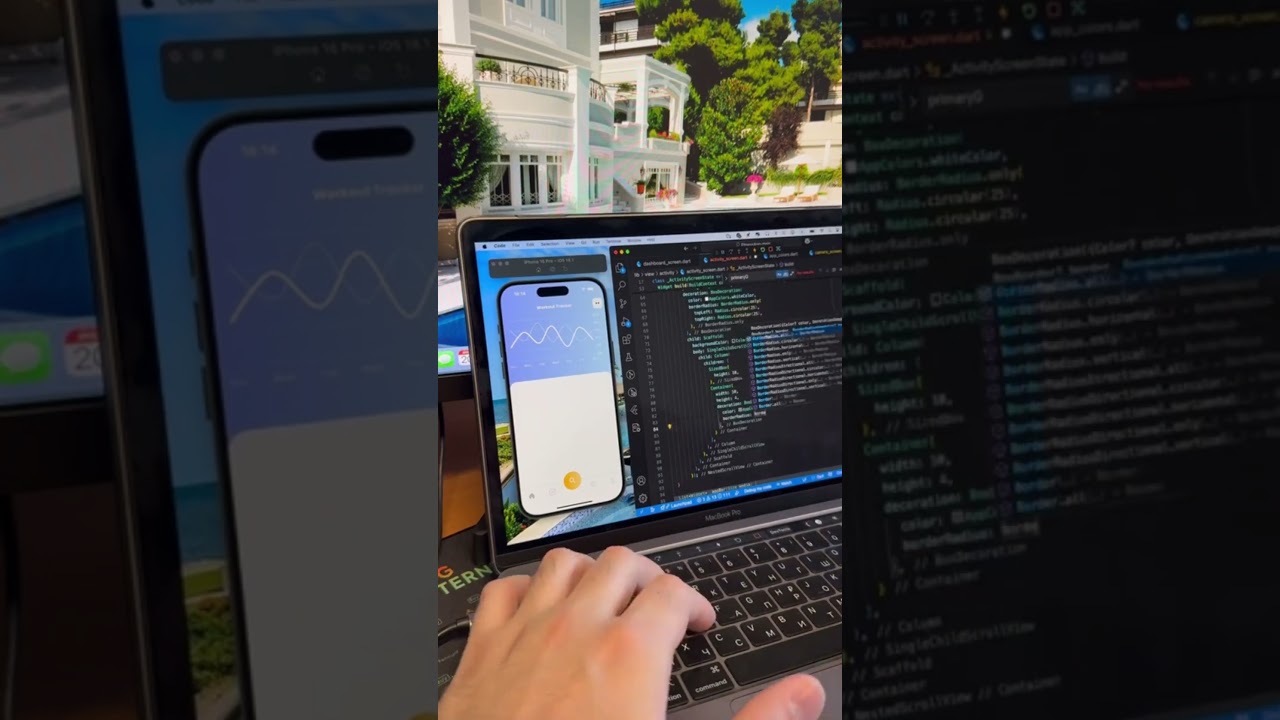 Building a Health & Fitness App with without Ai #flutter #dart #ai #vscode #idx