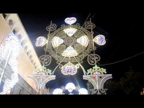 Luminarie Faniuolo - Marcia Sinfonica Casarano - Marcia Cinesina - Acquaviva delle Fonti 2018