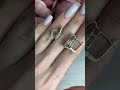 Серебряные серьги с морганитом nano 8.047ct