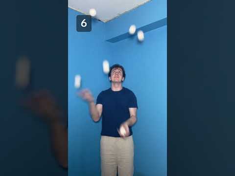 Can I juggle 9 balls?🤔 #talent #cool