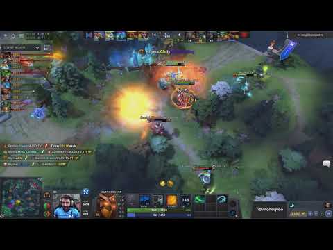 MinD_ControL's Song of the Siren sets up a beautiful teamfight combo as Nigma teamwipe Gambit