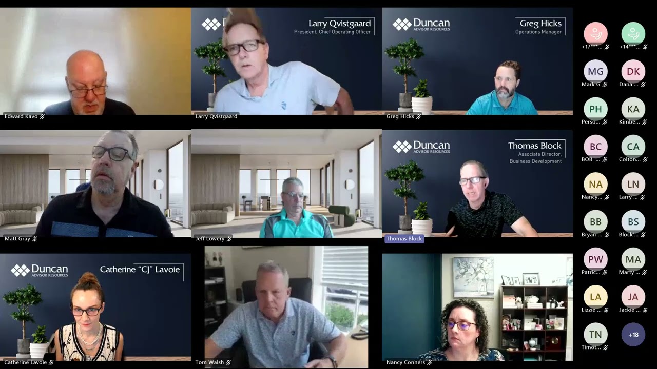 09/09/26 Compliance: Positions of Trust Immediate Family, BIA Requirement; Business: MarketCentral Reminder, Cambridge Stronger Podcast Episode; Presentation: DWA Update