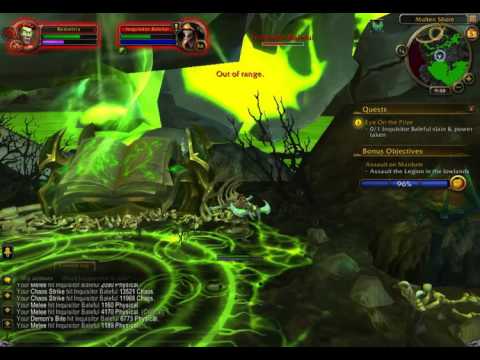 WoW Legion Demon Hunter 6 Eye On The Prize