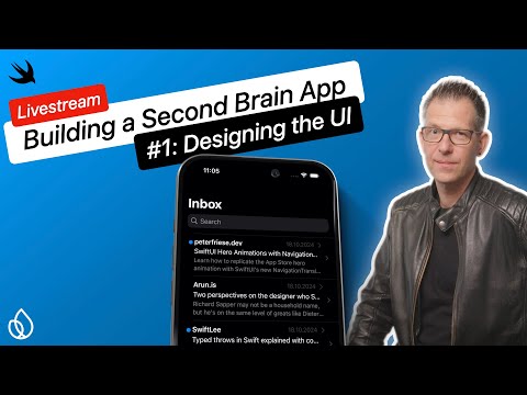🧠 BUILD a Second Brain App (SwiftUI, Firebase & Gemini) (S1 E1)
