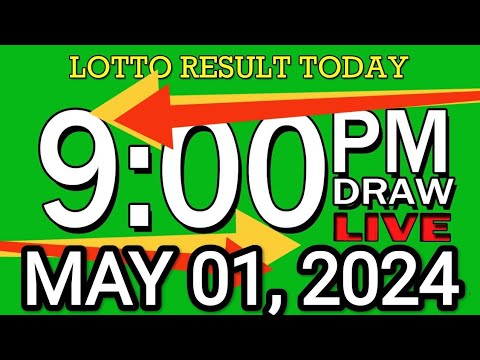 LIVE 9PM LOTTO RESULT TODAY MAY 01, 2024 #2D3DLotto #9pmlottoresultmay01,2024 #swer3result