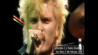 Generation X - Ready Steady Go (&#39;Our Show&#39; 4th February 1978)