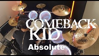 COMEBACK KID - Absolute -  Feat. Devin Townsend - Drum Cover | By Joey Drummer