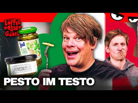 Video Thumbnail: PESTO-Party! Der grüne Nudel-Klassiker im TEST | Löffel Messer Gäbel