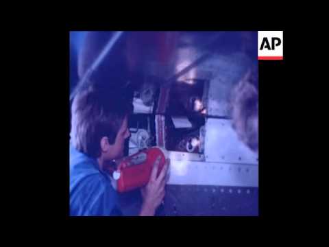 UPITN 30 5 79 DC10 AIRCRAFT EXAMINED AT FRANKFURT AIRPORT