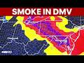 DC Region Under Code Red Purple Air Quality Alerts From Wildfire Smoke