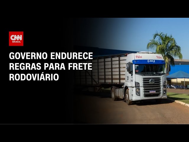 Governo publica MP que endurece regras do piso do frete | CNN 360°