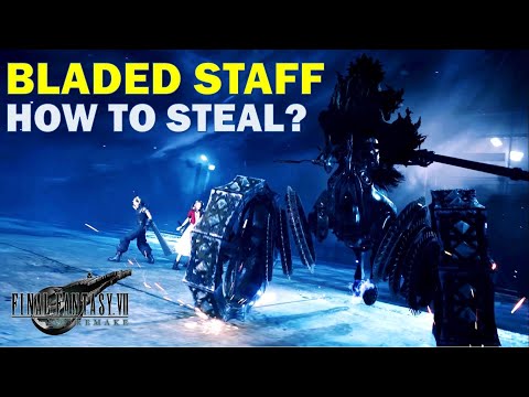 How to Steal Bladed Staff from Chapter 11 Boss Eligor | Aerith's Weapon | Final Fantasy 7 Remake