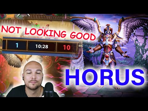 Can we turn it around?! / SUPPORT HORUS / SMITE JOUST GAMEPLAY (3v3)