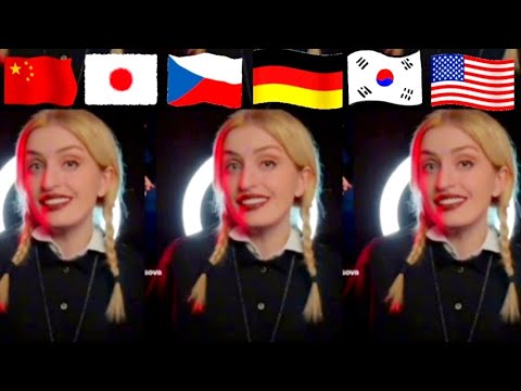 Lady Gaga Bloody Mary | VS Best Composition | Japan Korea China Germany Czech USA Challenge #Music