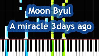 Download lagu Moon Byul -  A miracle 3days ago Piano Tutorial mp3 Download lagu Moon Byul -  A miracle 3days ago Piano Tutorial mp3