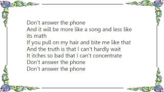 Bright Eyes - Pull My Hair Lyrics