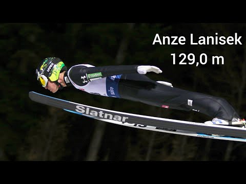 Anze Lanisek 129,0 m (14.02.2021). PŚ Zakopane 2021
