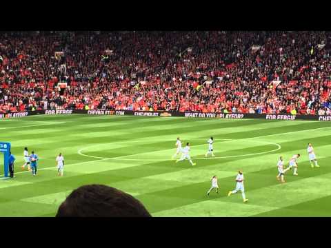 Man united 1-2 Swansea City! The Walk Out