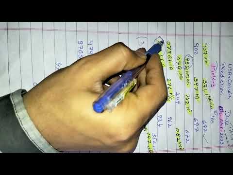 7th March 2023 - pick3 pick4 lottery prediction for today all states USA and Canada