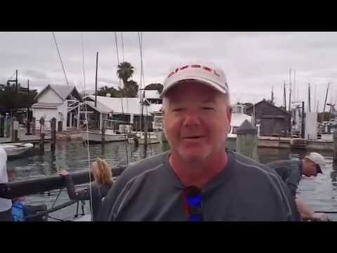 Tate Rusack, skipper of Farr 280 "Diesel," at Quantum Key West 2015
