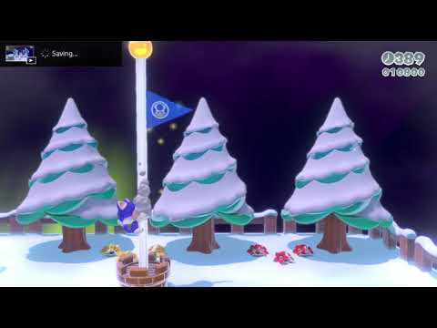 Super Mario 3D World (Switch) 3-1 Speedrun - Time: 11 (TWR)