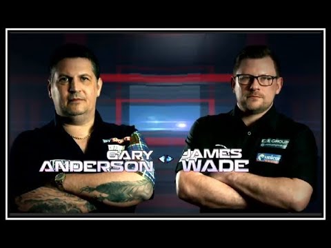 2017 Perth Darts Masters Semi Final Anderson vs Wade