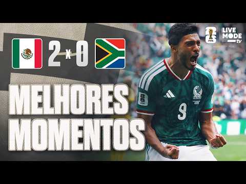 MELHORES MOMENTOS: México 2 X 0 África do Sul | Mundial FIFA 2026 | Fase de Grupos