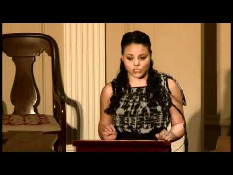 Lysa Vola '13: Williams /Sloane Coffin Prize Speech 2012