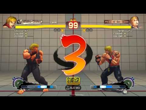 SSF4 AE: Smoove187 (Ken) vs MrMoss252 (Cody)