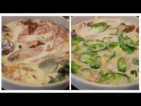 Smoked Turkey Legs Halang-Halang || Smoked Turkey Legs in Spicy Coconut Milk Stew
