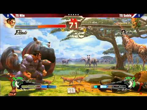 SSF4 AE2012 TS Min vs TS Sabin - Civil War 5 Tournament