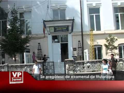 Se pregătesc de examenul de titularizare