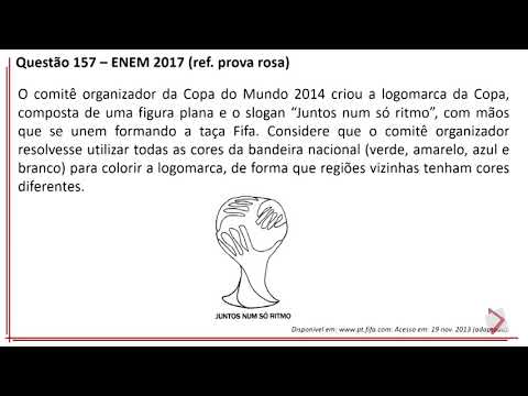 ENEM 2017 - Questão 157 Prova Rosa - Q.160 Azul - Q.167 Amarela - Q.164 Cinza