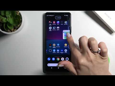 SONY Xperia 10 IV - How To Add & Remove Home Screen Widgets